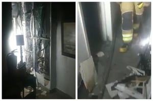 שריפה פרצה בדירה; שלושה לכודים חולצו