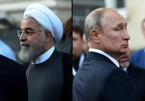 פוטין ונשיא איראן