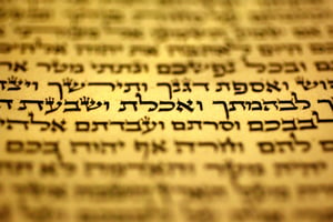 פרשת בראשית: באיזה כתב נכתבה התורה?