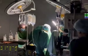 באמצע ניתוח לב: רוסיה הפגיזה, החשמל בבית החולים קרס