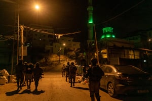 לילה סוער: כוחות הביטחון עצרו 16 מבוקשים בחשד לטרור