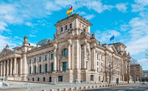 בנין ה'רייכסטאג' - הפרלמנט הגרמני