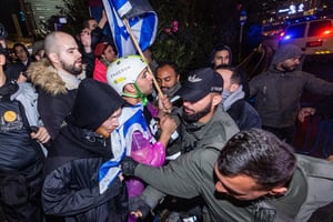 ההפגנה בתל אביב, אמש