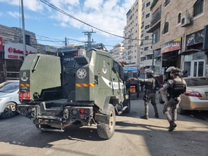 פעילות כוחות משטרה ומג״ב היום בשועפאט