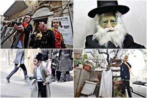 תיעוד מסכם: כך חגגו את פורים ברחובות ירושלים