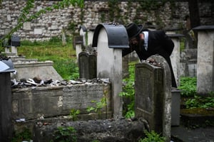בית הקברות היהודי בקרקוב, שם טמון הב"ח