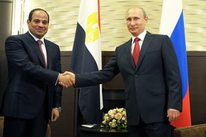 נשיאי רוסיה ומצרים