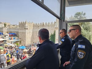 היערכות מוגברת בירושלים לקראת סוף חודש הרמדאן