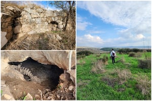 שרידי 'כפר טוב' בימינו בסמיכות לעיר מודיעין שבצידה היה לרבי אליעזר כרם