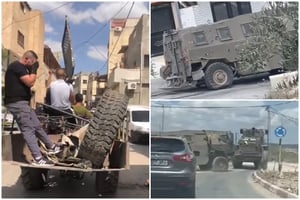 כוחות צה"ל יצאו מג'נין; הפלסטינים חגגו עם שברי הרכבים • צפו