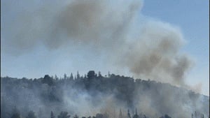 מטוסי הכיבוי ליד מודיעין עילית