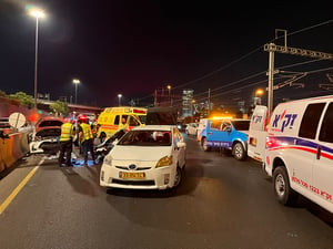 ערב קטלני בדרכים: בתוך פחות משעה שלושה הרוגים בתאונות דרכים בתל אביב ובדרום הארץ