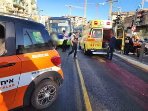 התאונה בשעה האחרונה ברחוב ירמיהו בירושלים