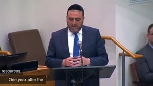 השר משה ארבל נאם בעברית בעצרת הכללית באו"ם | צפו
