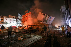 במהלך הלילה: 200 יעדים הותקפו בחאן יונס ובשכונת רימאל