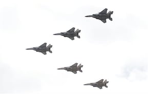 מטוסי חיל האוויר במטס יום העצמאות