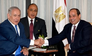 נשיא מצרים א -סיסי עם רה"מ נתניהו