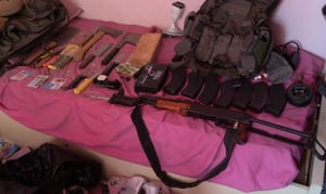 תחמושת מתחת למיטות של ילדים: זה מה שחשף צוות הקרב ב'עמק הגראדים' בפאתי ג'באליה 