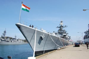 ספינת מלחמה של הצי ההודי 