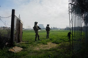 פעילות כוחות צה"ל בשטח הרצועה