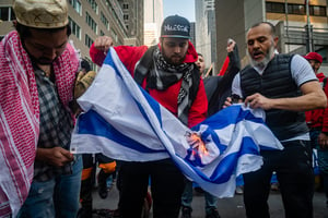 הפגנה נגד ישראל בניו יורק | ארכיון