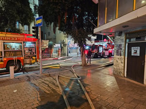 השריפות הלילה בחיפה