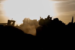פעילות לוחמי צוות הקרב של חטיבה 7 בחאן יונס