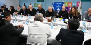 כינוס קבינט המלחמה עם ראשי הרשויות בצפון