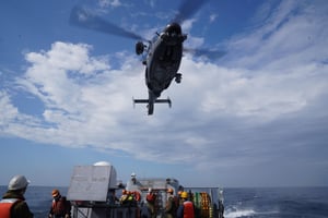 אימון בלב ים: סיכול מתקפות, חילוץ, ותדלוק ספינות טילים