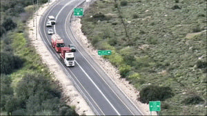 תיעוד מהאוויר: השוטרים אכפו עבירות מסוכנות עם הרחפנים