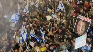 דריסה בהפגנה בתל אביב: 4 נפצעו, מצבו של אחד מהם קשה