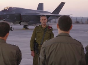 הרמטכ"ל בבסיס נבטים: "ירי הטילים לשטח ישראל - ייענה בתגובה"