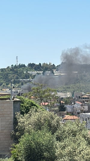 זירת האירוע בערב אל עראמשה בגליל