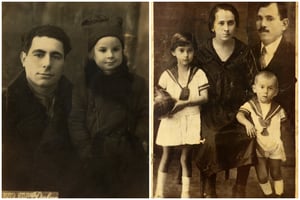 מימין: משפחת קליין | משמאל: זיסל'ה
