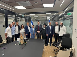 ראש עיריית אומן ביקרה בישראל