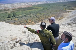 הסיור של נתניהו היום בבקעת הירדן