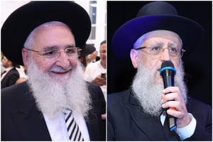 המועמדים הגר"ד יוסף והגר"מ עמוס