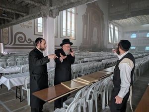 השריפה בביהמ"ד החדש ד'סקווירא