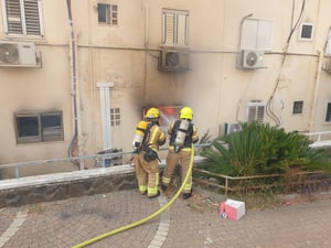 זירת פגיעה ישירה בקריית שמונה | ארכיון