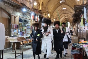 האדמו"ר מקאסוב לייקווד בהושענא רבה