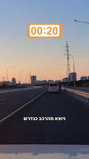 עצרו בצד הכביש וניצלו