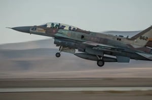 מטוס F16 של צה"ל