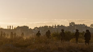 פעילות הכוחות במרכז הרצועה