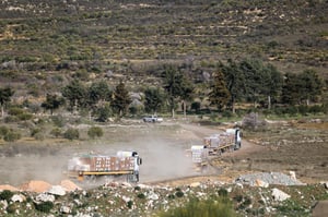 הכנסת הסיוע לישובים בסוריה