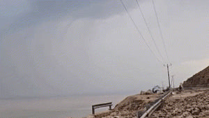 הגשמים העזים היום בדרום | תיעוד מהשיטפונות במדבר יהודה