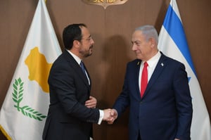 נתניהו ונשיא קפריסין 