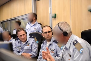 תיעוד מבור חיל האוויר במהלך התקיפות בתימן