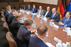 נתניהו אירח את שר החוץ של גרמניה