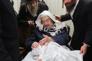 שמחת הברית לנין הגה"צ רבי יעקב מאיר שכטר