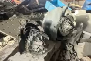 העזתים מציגים: זה "הכטב"מ המתאבד" שהתפוצץ בבית החולים בחאן יונס